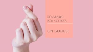 Do a Barrel Roll 20 Times on Google & other search games (2026)